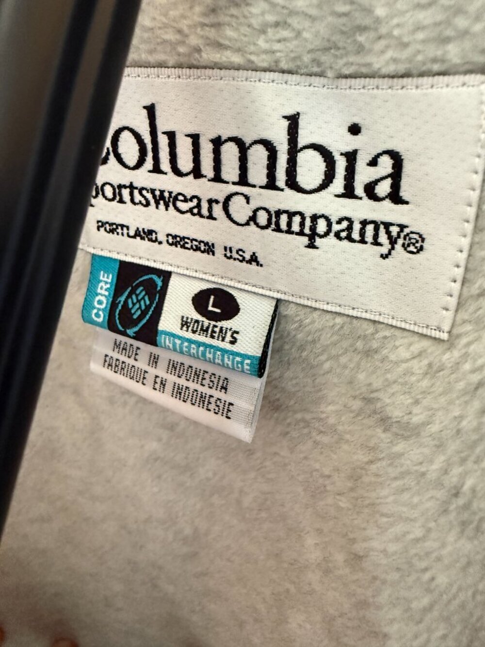 Columbia Women's 3-in-1 Interchange Jacket Red Gray Large - Picture 3 of 5